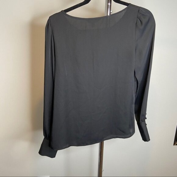 Express women’s black sheer top‎ Sz XS - Picture 6 of 6